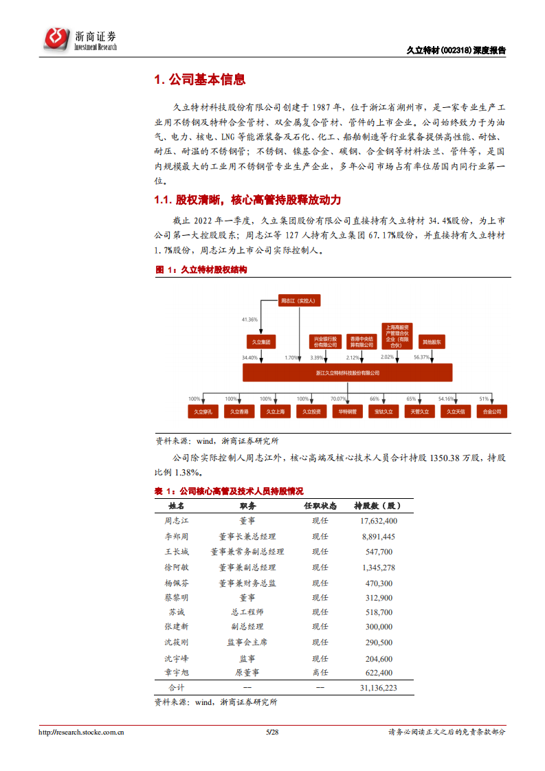久立特材-深度报告：高端不锈钢管专家企业，产品高端化方向助力成长-220806.pdf 第5页