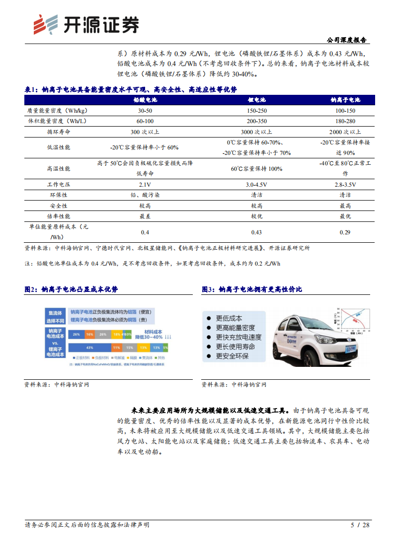 华阳股份-公司深度报告：携手中科海钠，钠离子电池业务为公司贡献新成长-220722.pdf 第5页