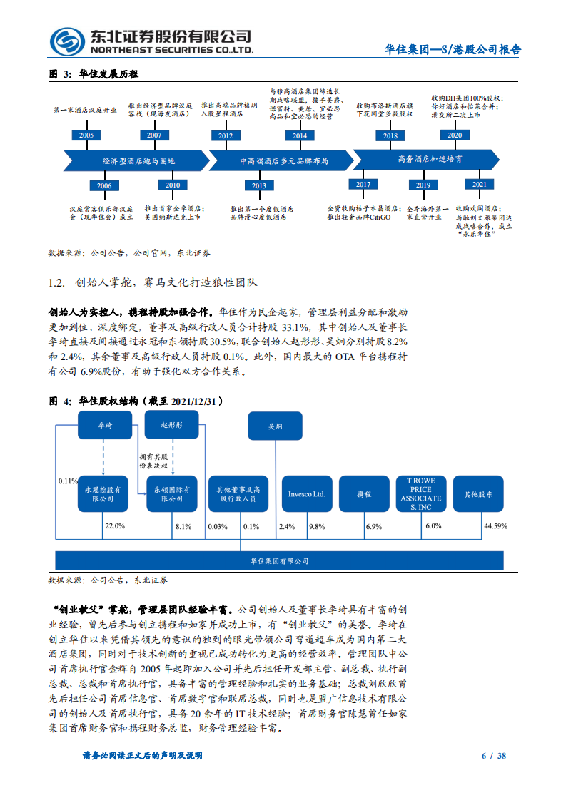 华住集团-从万豪问鼎之路看华住未来成长-220809.pdf 第6页