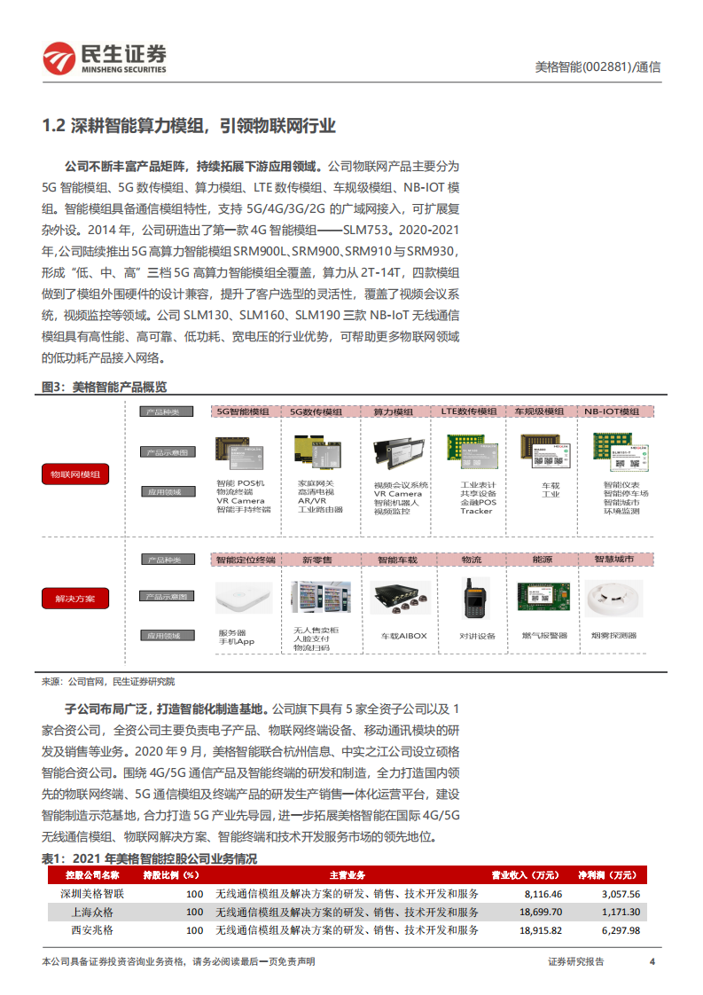 美格智能-深度报告：&ldquo;定制化+智能化&rdquo;模组新贵，聚焦主业引领成长-220731.pdf 第4页