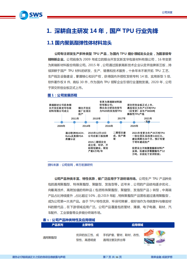 美瑞新材-高端TPU进入放量期，布局上游打开成长空间-220731.pdf 第7页