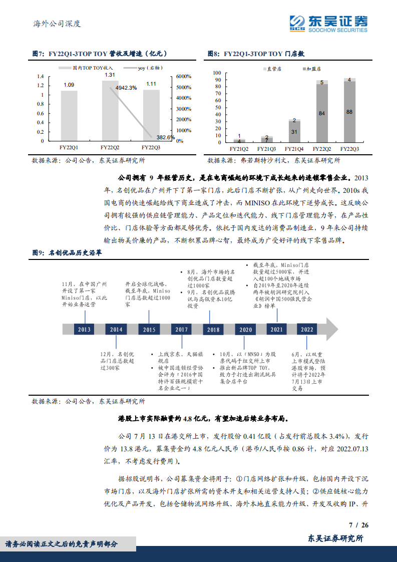 名创优品：供应链品牌化标杆企业，品牌出海+下沉扩店可期-220720.pdf 第7页