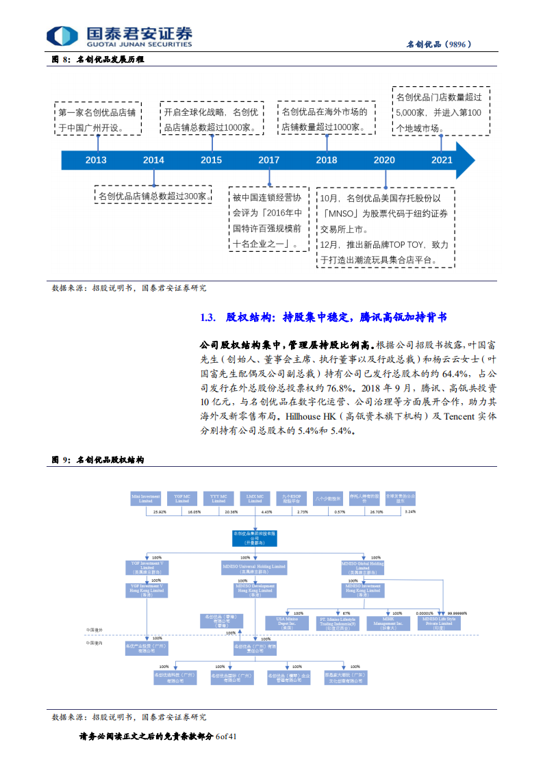 名创优品：平价消费刚需回弹，出海品牌增量驱动-220806.pdf 第6页