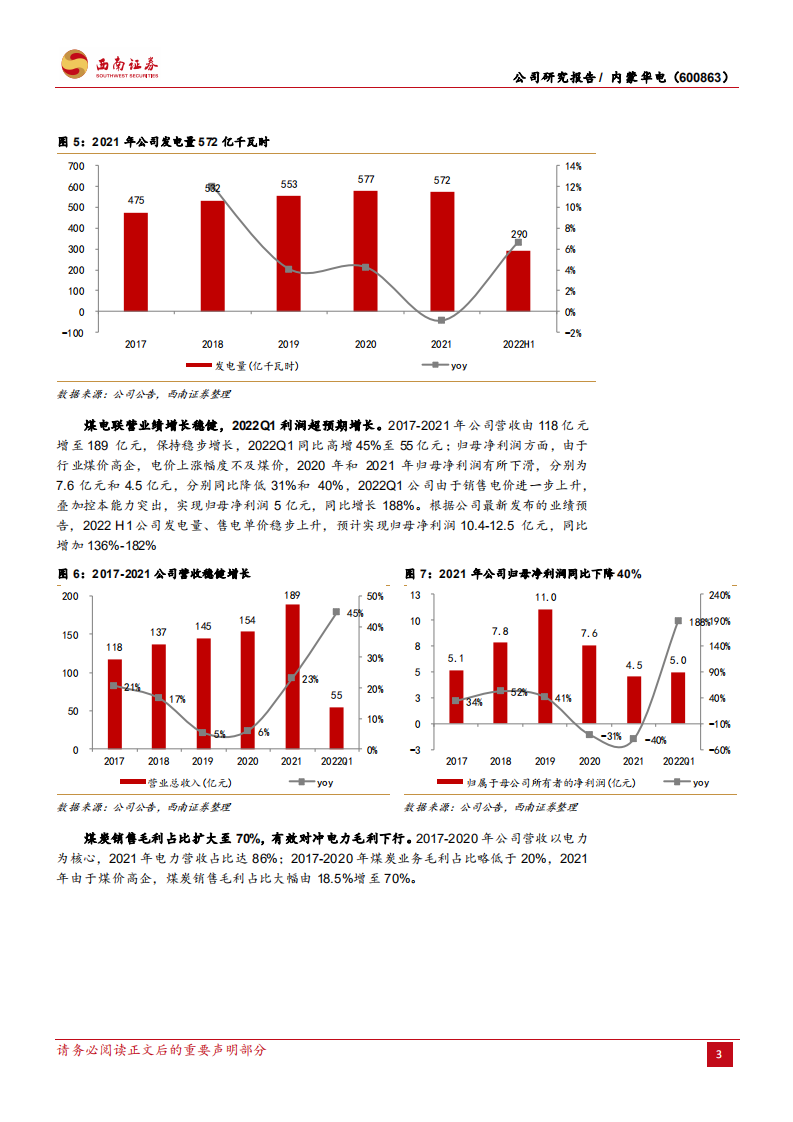 内蒙华电-煤电联营盈利显著，绿电业务扬帆起航-220711.pdf 第7页