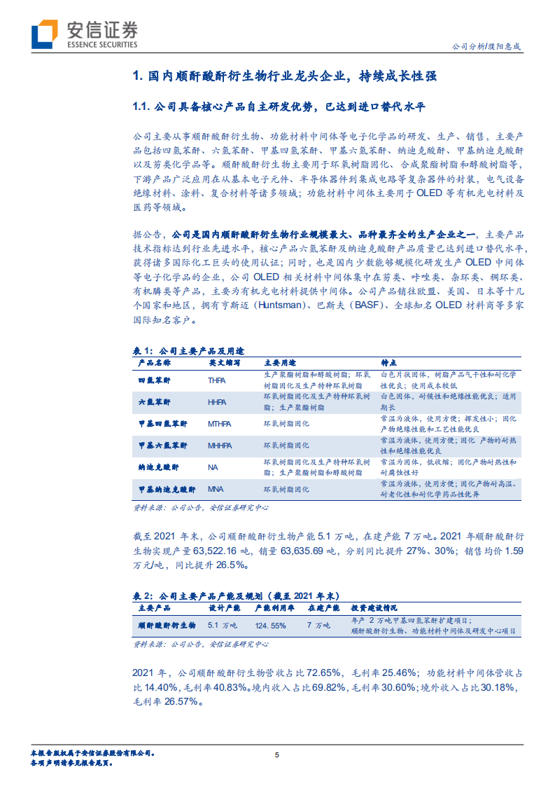 濮阳惠成-风电大梁加工工艺革新，甲基四氢苯酐有望量价齐升-220803.pdf 第5页