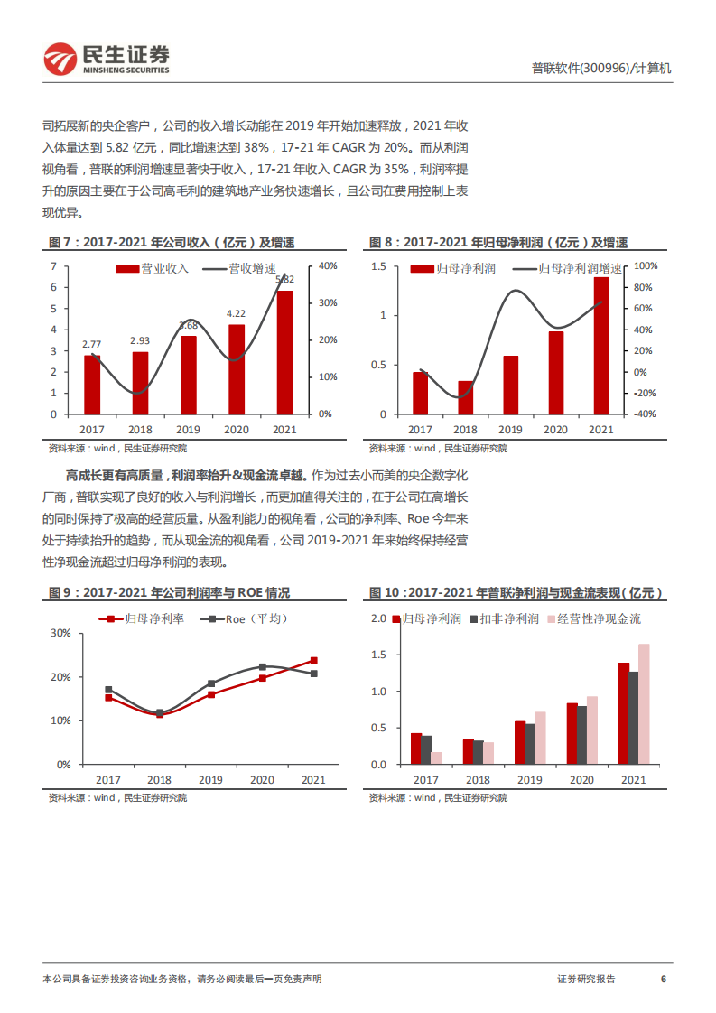 普联软件-首次覆盖报告：央企数字化与国产化的双重新星-220630.pdf 第6页