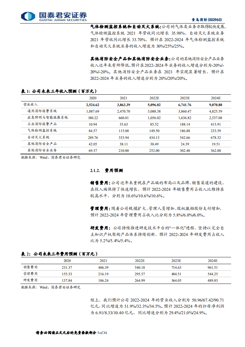 青鸟消防-首次覆盖报告：储能打开新增长极，智慧消防未来可期-220701.pdf 第5页