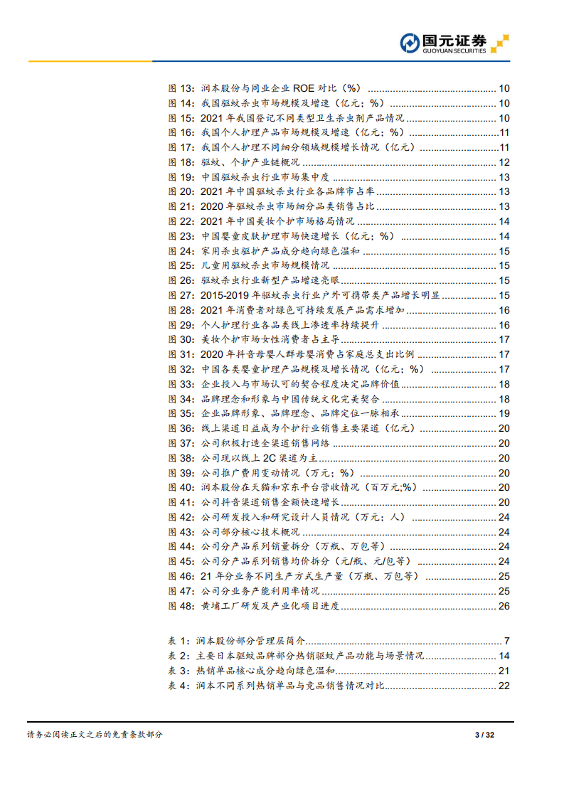 润本股份-新股前瞻深度报告：聚焦&ldquo;大品牌，小品类&rdquo;，&ldquo;国货之光&rdquo;乘风破浪-220712.pdf 第3页