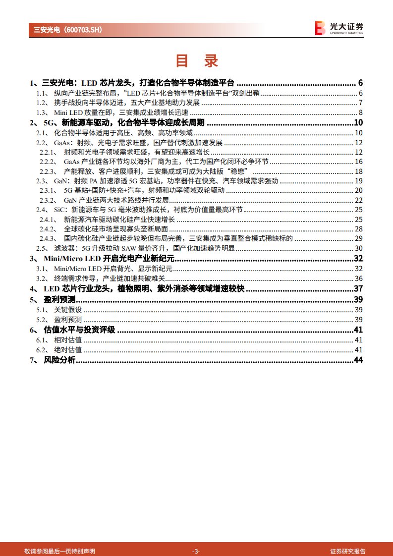 三安光电-投资价值分析报告：化合物半导体和Mini LED快速增长，国产LED龙头蓄力远航-220712.pdf 第3页