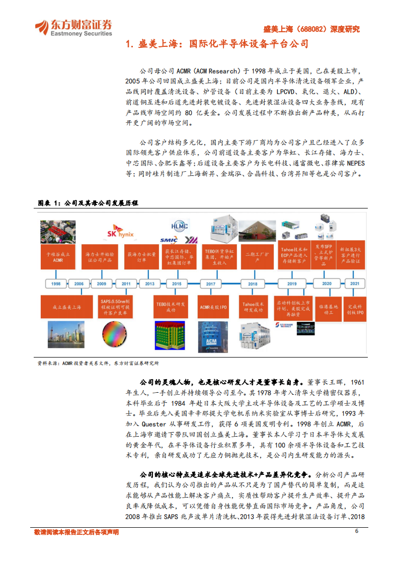 盛美上海-深度研究：内生研发实力突出，平台化+国际化铸就中国TEL-20220803.pdf 第6页
