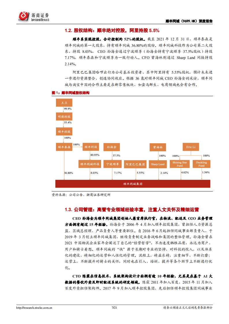 顺丰同城-首次覆盖报告：守正出奇，打造专业开放的新消费基础设施-220705.pdf 第7页