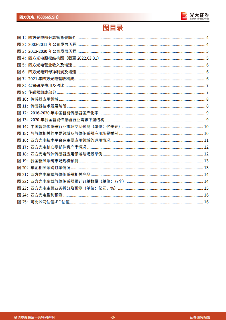四方光电：专注于气体传感，车载业务打开成长空间-220705.pdf 第3页
