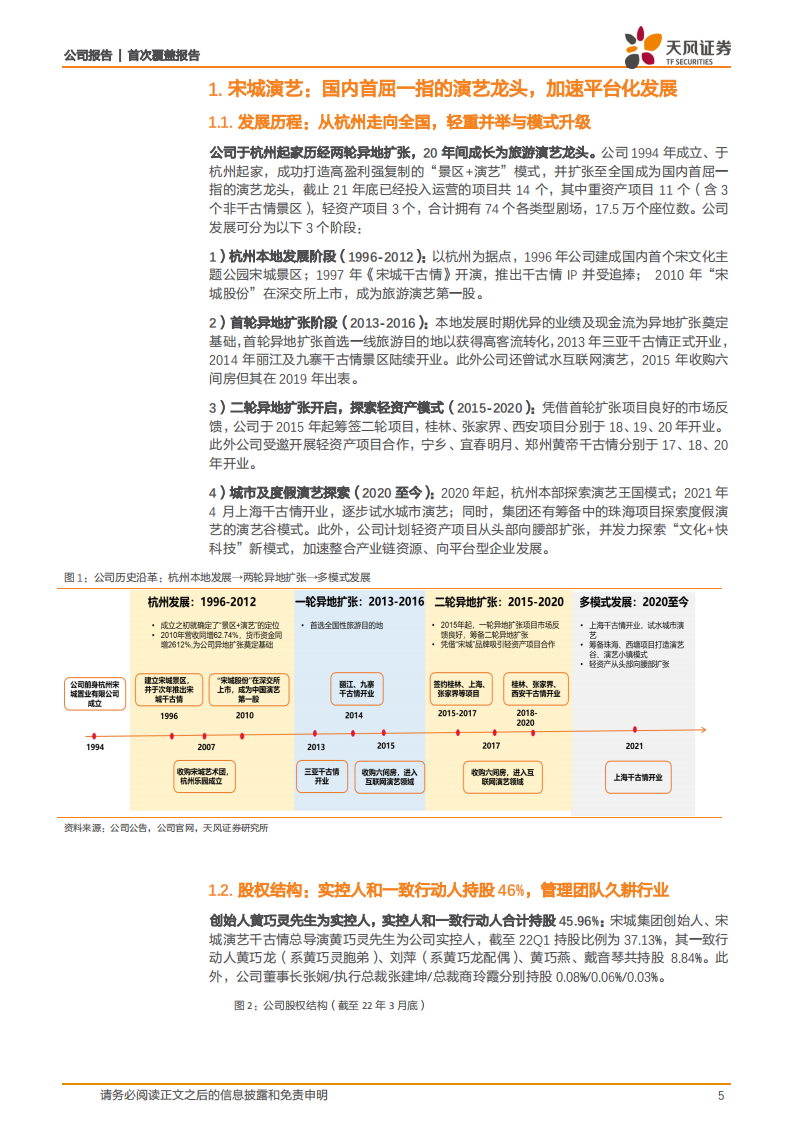 宋城演艺-国内首屈一指的演艺龙头，短看复苏长看新项目新模式空间-220814.pdf 第5页
