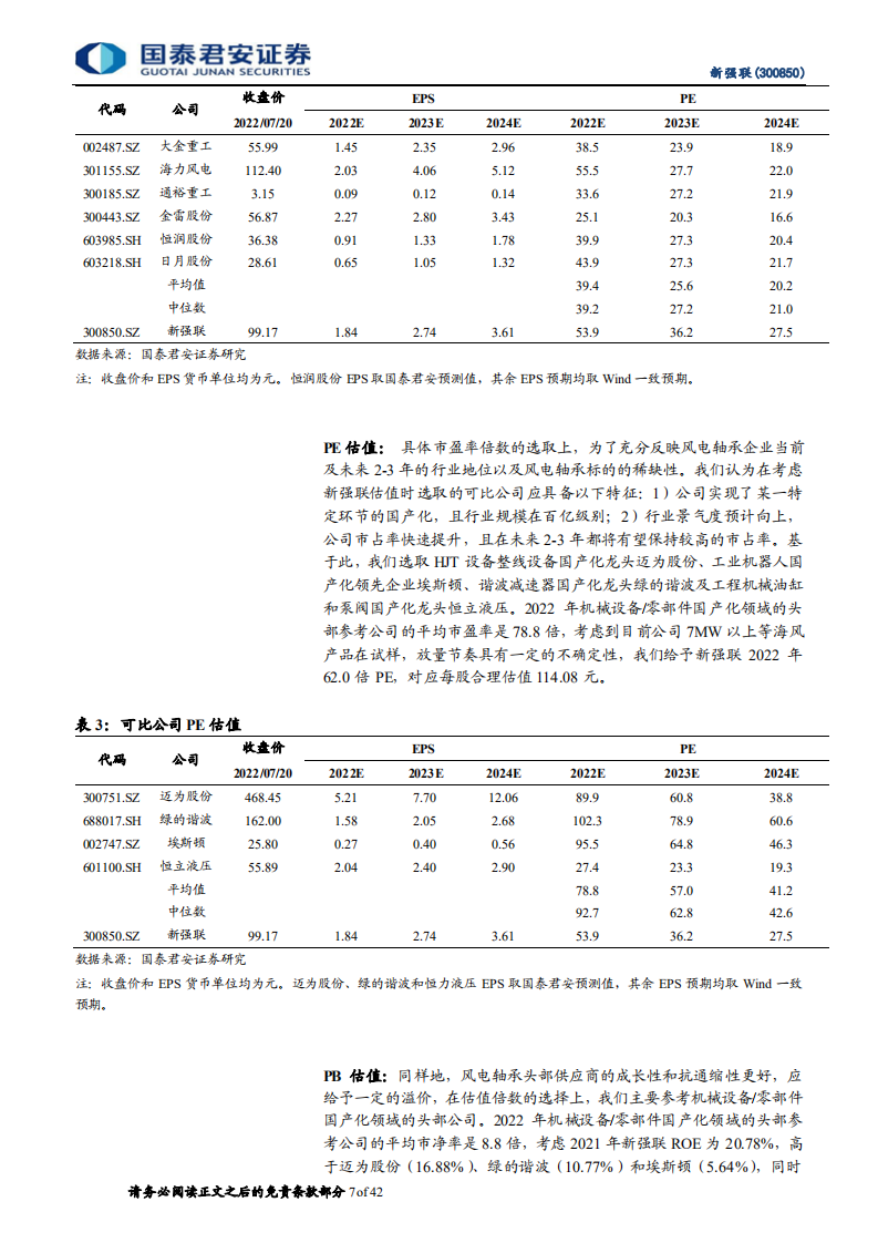 新强联-深度报告：风电轴承国产化引领者，风机加速大型化下份额向好-220721.pdf 第7页