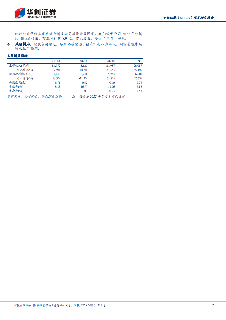 兴业证券-深度研究报告：兴成于思，业精于勤-220703.pdf 第2页