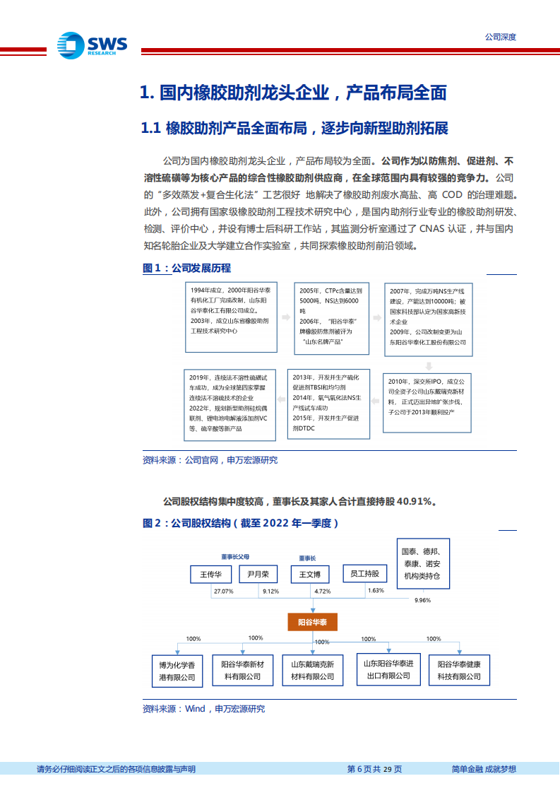阳谷华泰-国内橡胶助剂领先企业，盈利能力底部回升，新型助剂等在研新品驱动未来成长-220727.pdf 第6页