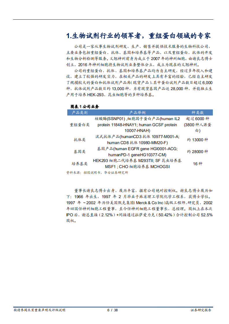 义翘神州-生物试剂高景气赛道中的重组蛋白专家-220809.pdf 第6页