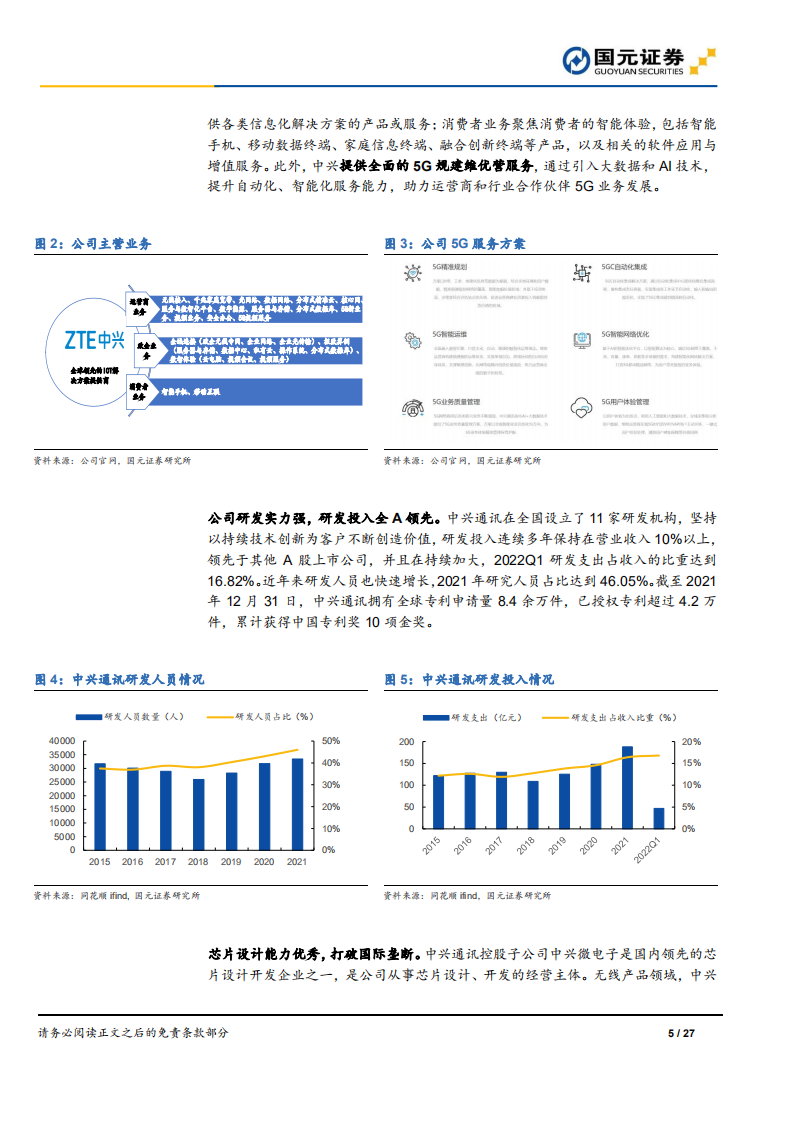 中兴通讯：第一二曲线增长联袂而至，ICT产业巨头再辟新篇章-220719.pdf 第5页