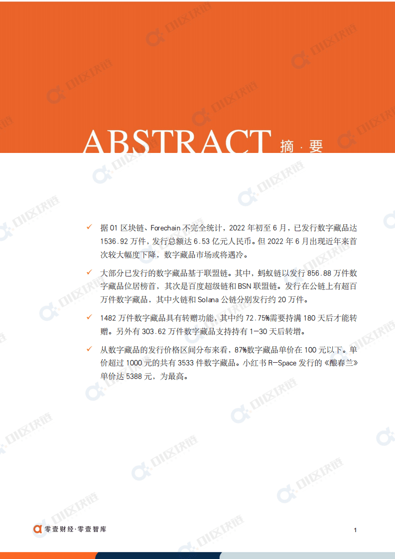 零壹智库：中国1775万件数字藏品分析报告(2022).pdf 第2页