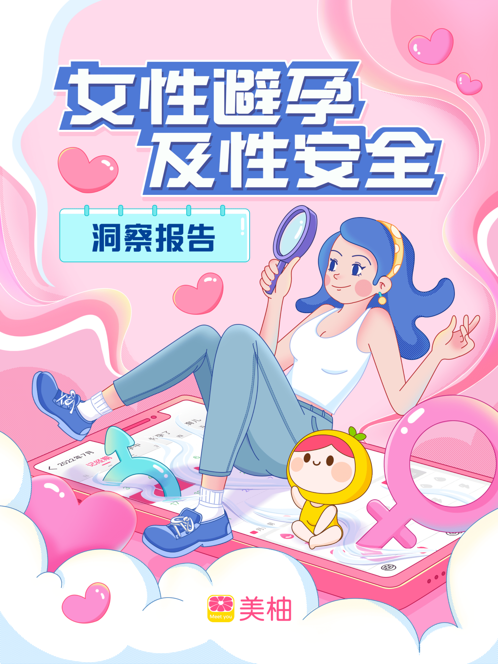 美柚：2022女性避孕及安全洞察报告.pdf 第1页