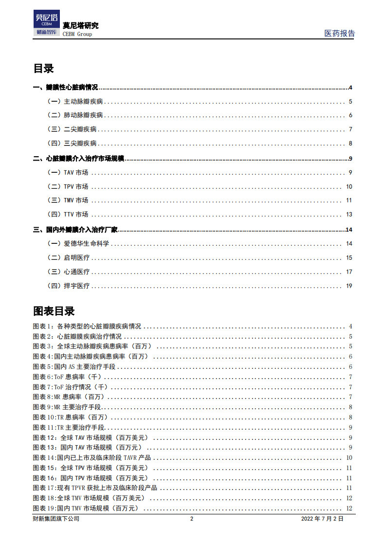 莫尼塔研究&财新智库：瓣膜器械百花齐放，国产领跑下市场可期.pdf 第2页