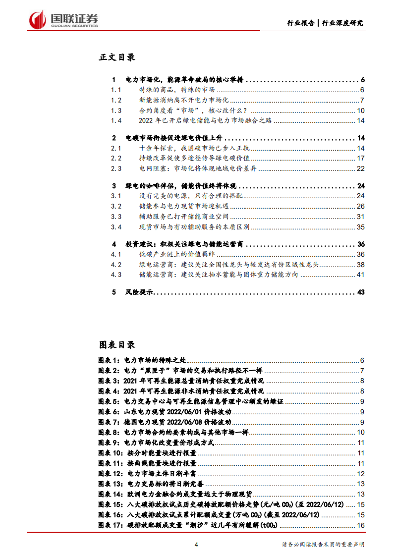 新型电力系统行业深度研究系列四：绿电储能进军电力市场-国联证券.pdf 第4页