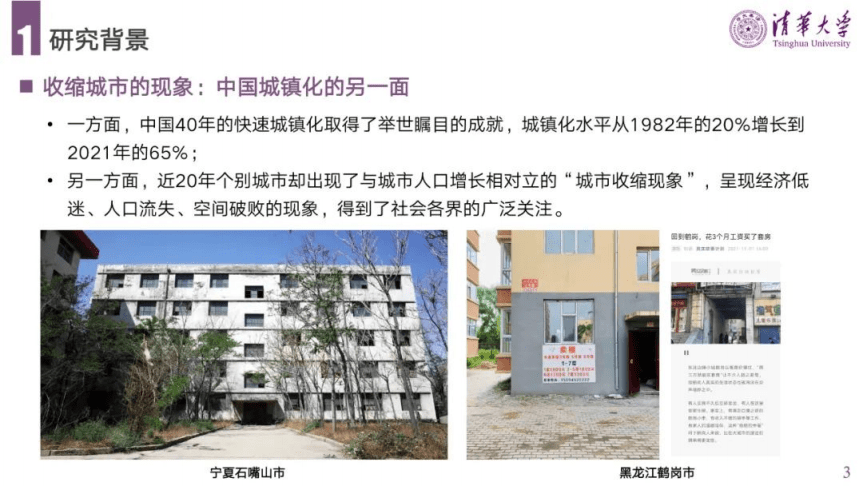 清华大学：中国收缩城市的精准识别、空间表征、效能评价与规划机制研究报告（2022）.pdf 第3页