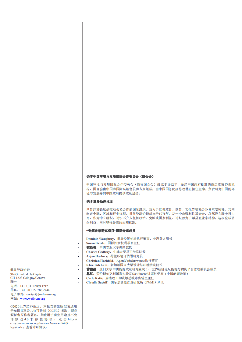世界经济论坛：2020中国城市重大绿色技术及其实施机制.pdf 第2页