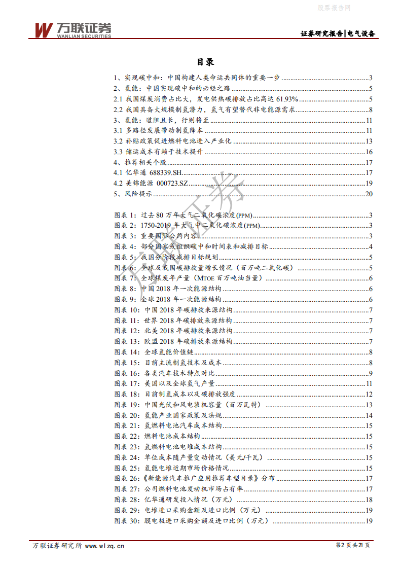碳中和：能源变革前夕氢能投资新机遇-万联证券.pdf 第2页