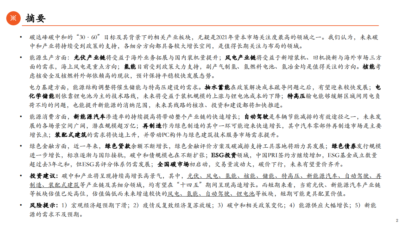 碳中和产业2022年度策略报告：方兴未艾，风起云涌.pdf 第2页