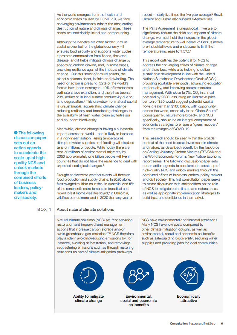 自然气候解决方案与净零碳排放-世界经济论坛.pdf 第6页