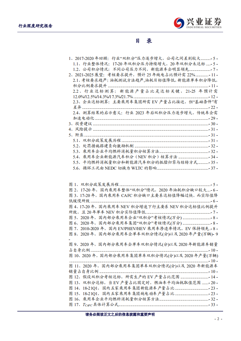 兴论碳中和系列2：2021-2025乘用车双积分考核压力如何？-兴业证券.pdf 第2页