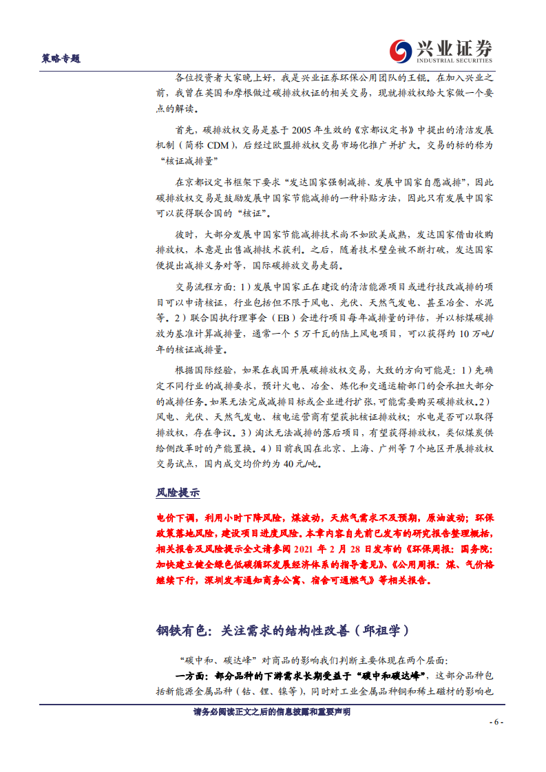 兴业证券：碳中和主题投资机会挖掘电话会议纪要.pdf 第6页
