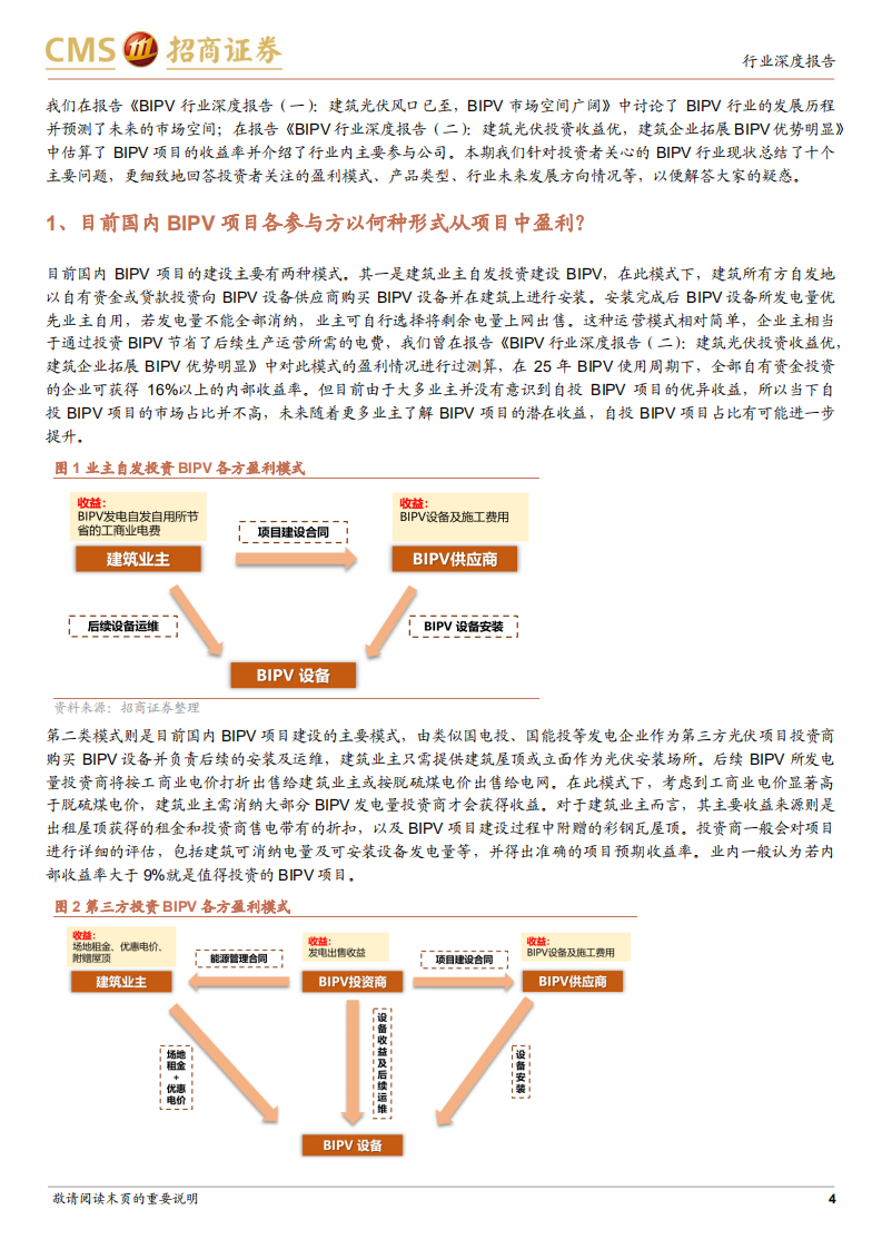 BIPV行业深度报告(三)：BIPV十问：盈利模式、产品类型以及未来发展方向-招商证券.pdf 第4页
