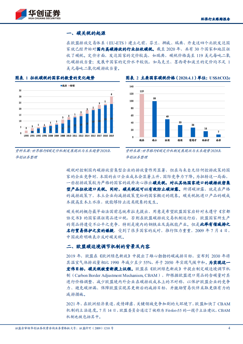 CBAM：欧盟碳边境调节机制（CBAM）解读与投资价值挖掘-华创证券.pdf 第4页