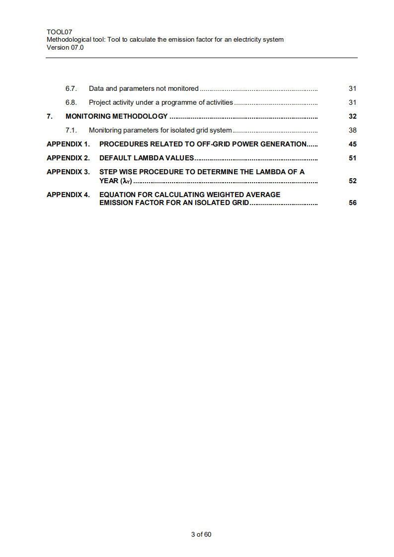 CDM《电力系统排放因子计算工具》（07.0版）.pdf 第3页