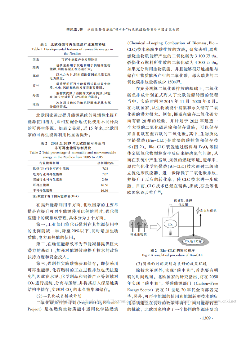 以能源转型推进碳中和的北欧经验借鉴与中国方案初探.pdf 第2页