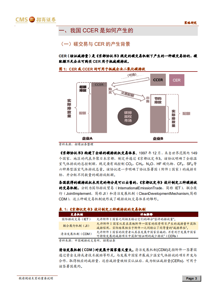 碳中和碳达峰带来的投资机会系列（三）：CCER：核心机制与收入测算-招商证券.pdf 第3页