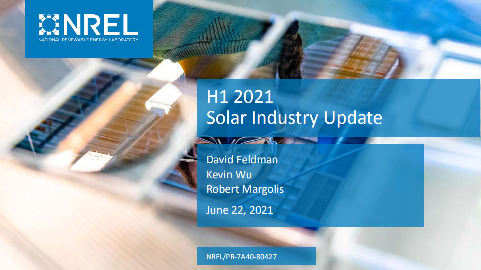H1 2021 Solar Industry Update.pdf 第1页
