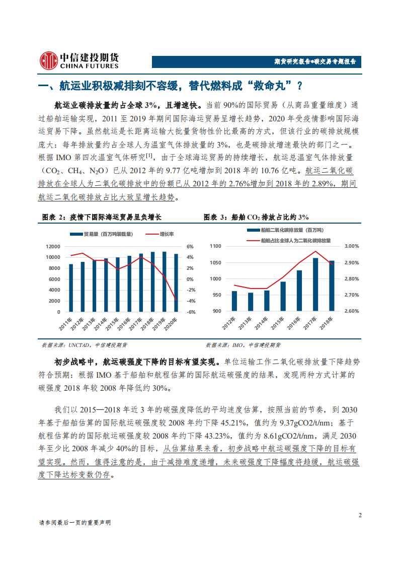IMO减排雄心加强，短期措施如何抬升船运成本？.pdf 第2页