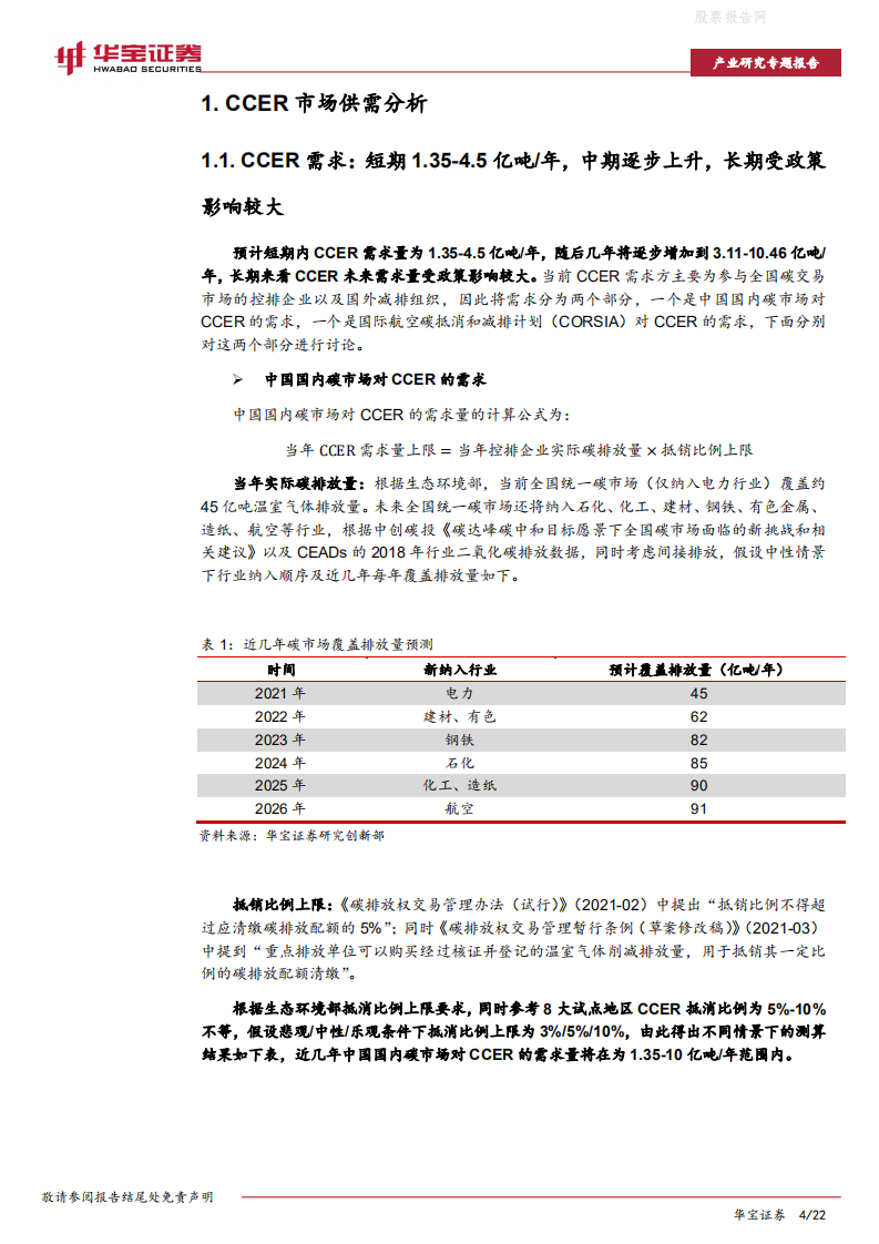 碳中和系列报告：CCER价值分析(下)，甲烷利用，高收益下的减排模式-华宝证券.pdf 第4页