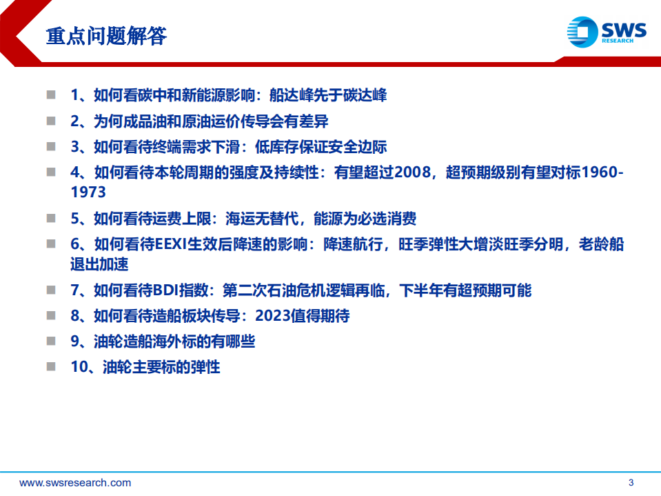 油轮行业全球供应链重构油轮造船重点问题解答：船达峰先于碳达峰，油轮超级周期来临-申万宏源.pdf 第3页