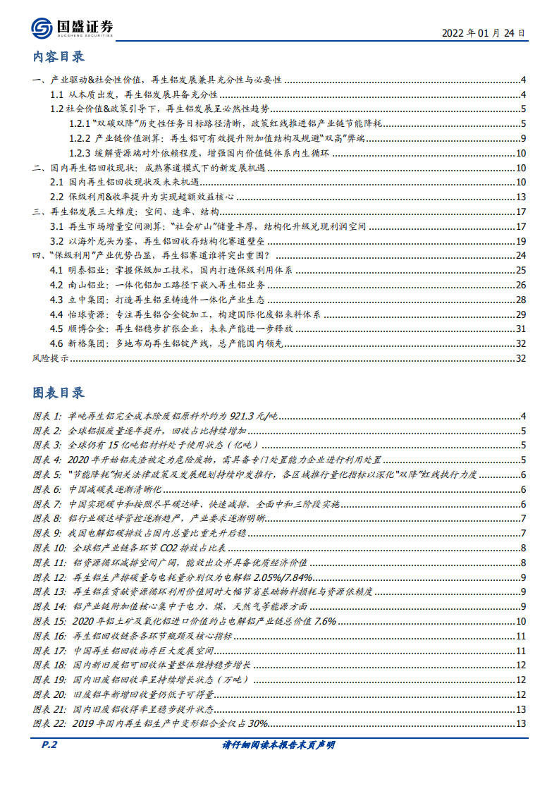 有色金属：“双碳”催化再生铝赛道提速，发力“保级利用”谁将脱颖而出？.pdf 第2页