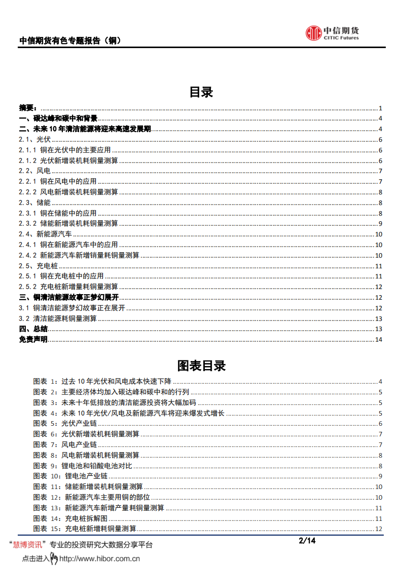 有色金属专题报告（铜）：碳达峰和碳中和背景下，铜清洁能源故事正梦幻展开-中信期货.pdf 第2页