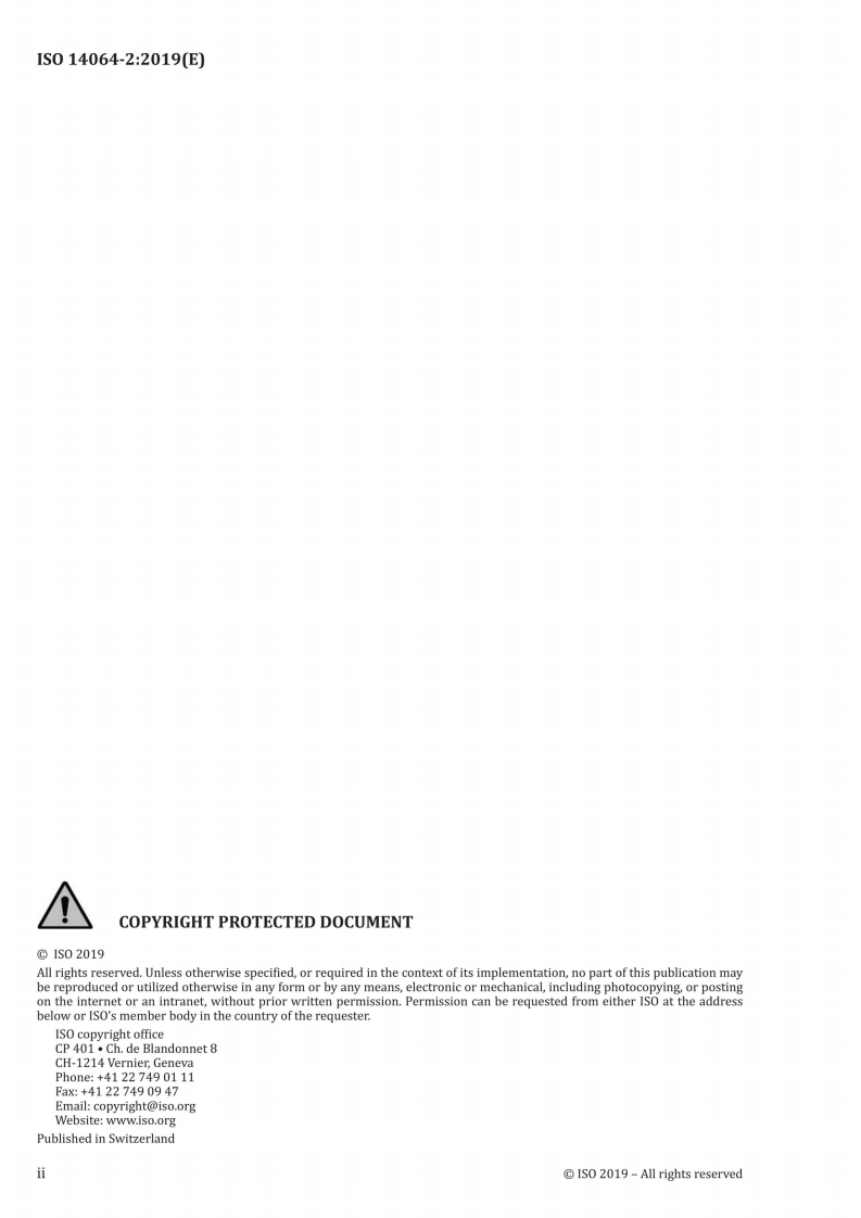 ISO14064-2-2019 温室气体 第二部分项目层级温室气体减排或清除增加的量化、监测和报告指南（英文）.pdf 第2页