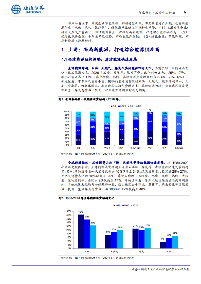 碳中和下石化行业转型升级之路：节能减碳、布局新能源产业链-海通证券.pdf 第6页