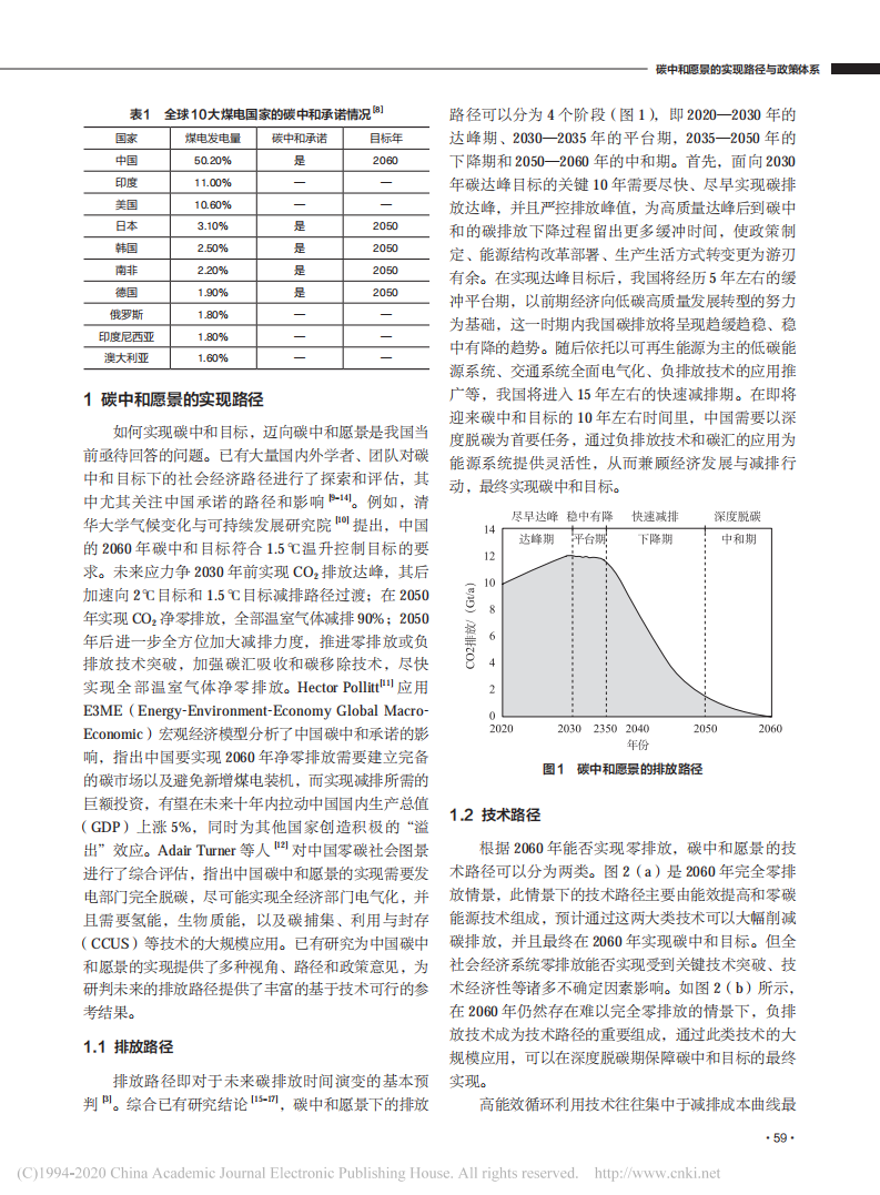 碳中和愿景的实现路径与政策体系.pdf 第2页