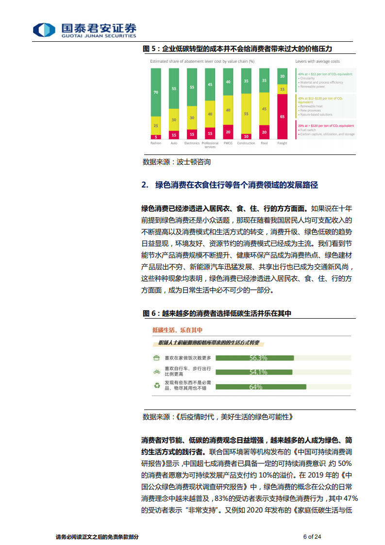 碳中和之消费领域专题报告：践行绿色发展，拥抱低碳消费-国泰君安.pdf 第6页
