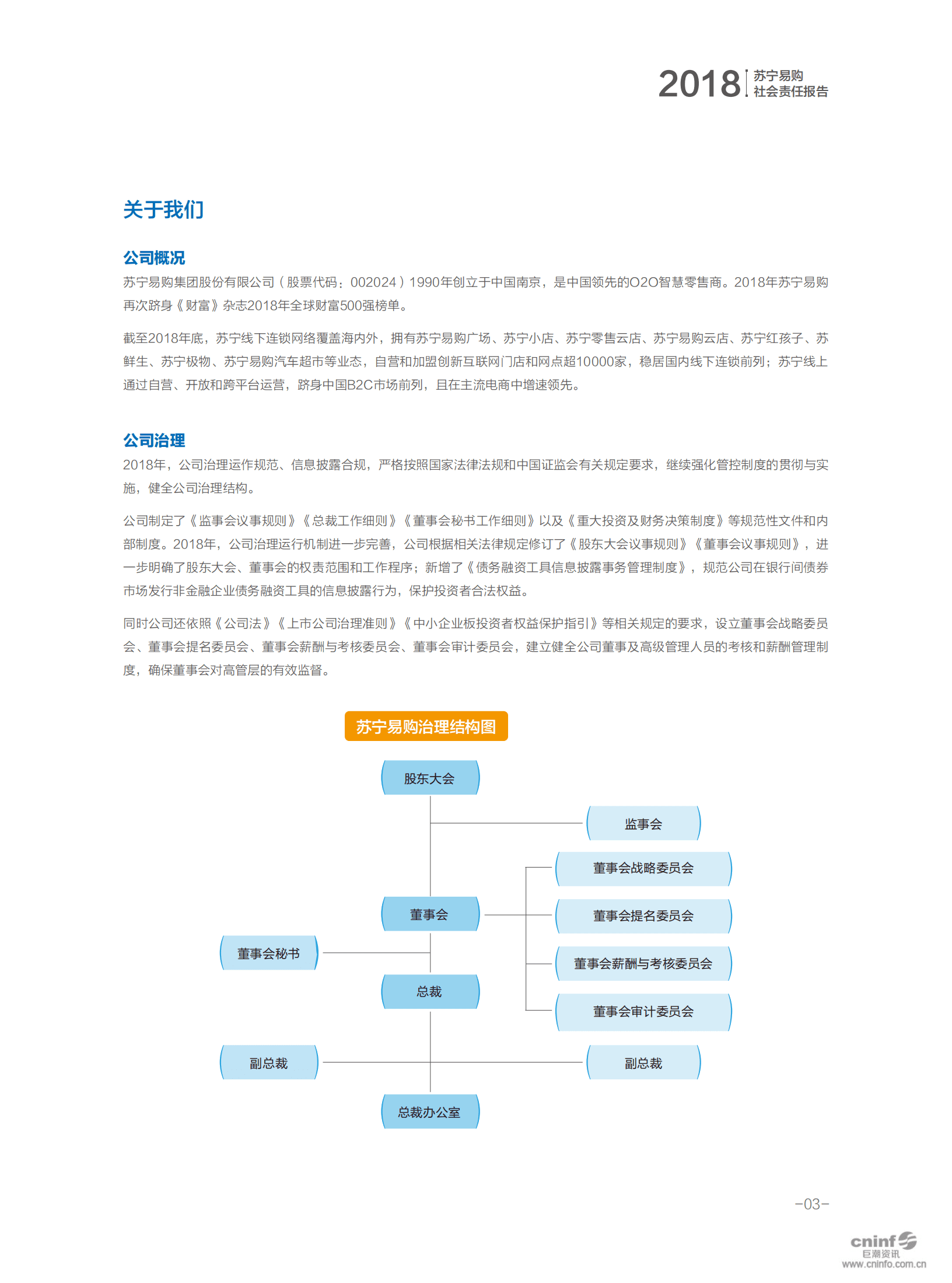 苏宁易购集团股份有限公司2018年社会责任报告.PDF 第5页