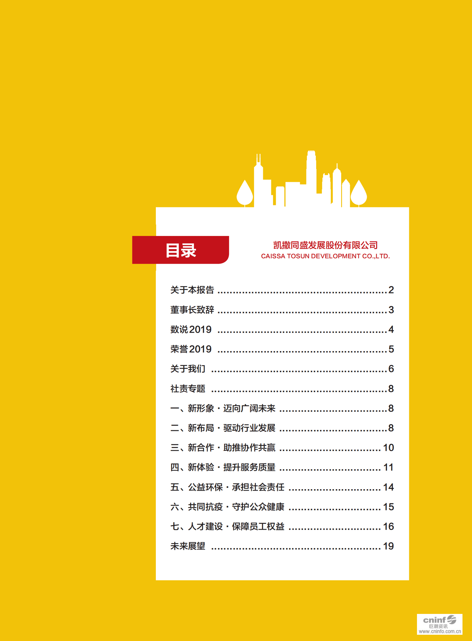 凯撒同盛发展股份有限公司2019年社会责任报告.PDF 第2页
